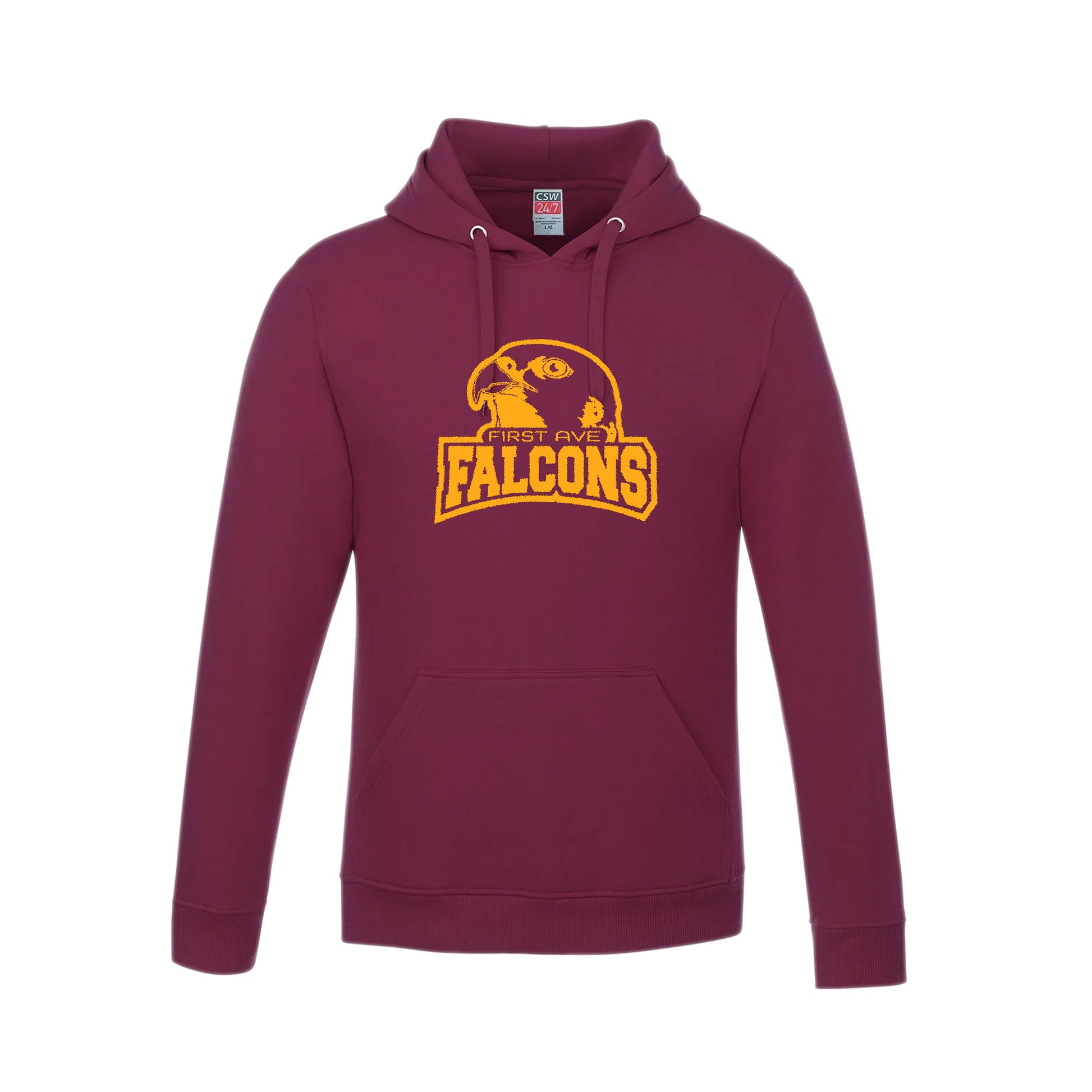 FIRST AVENUE PUBLIC SCHOOL - Pullover Hooded Sweatshirt with Pocket