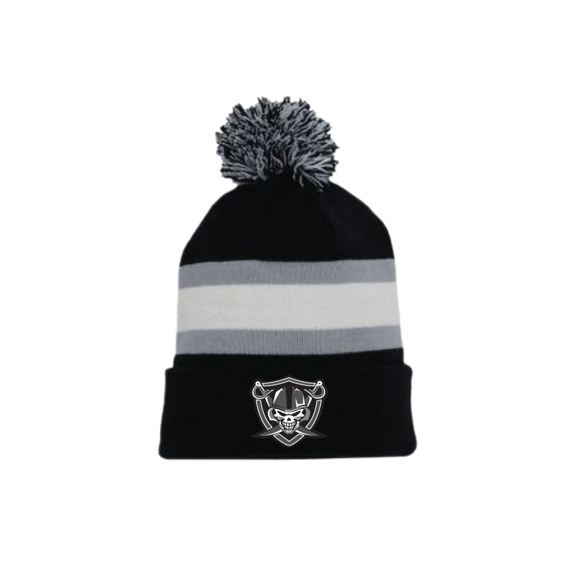 Gloucester Raiders Football - pom pom toque