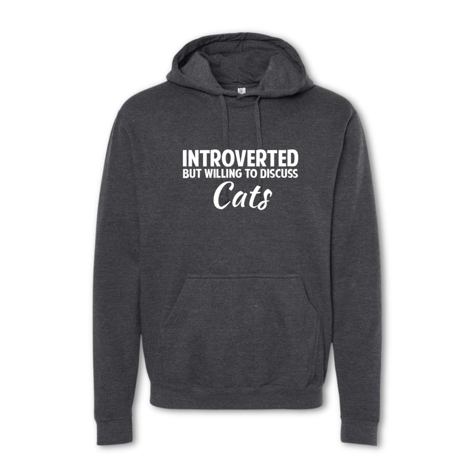 INTROVERTED BUT WILLING TO DISCUSS CATS Sweatshirt - Hoodie