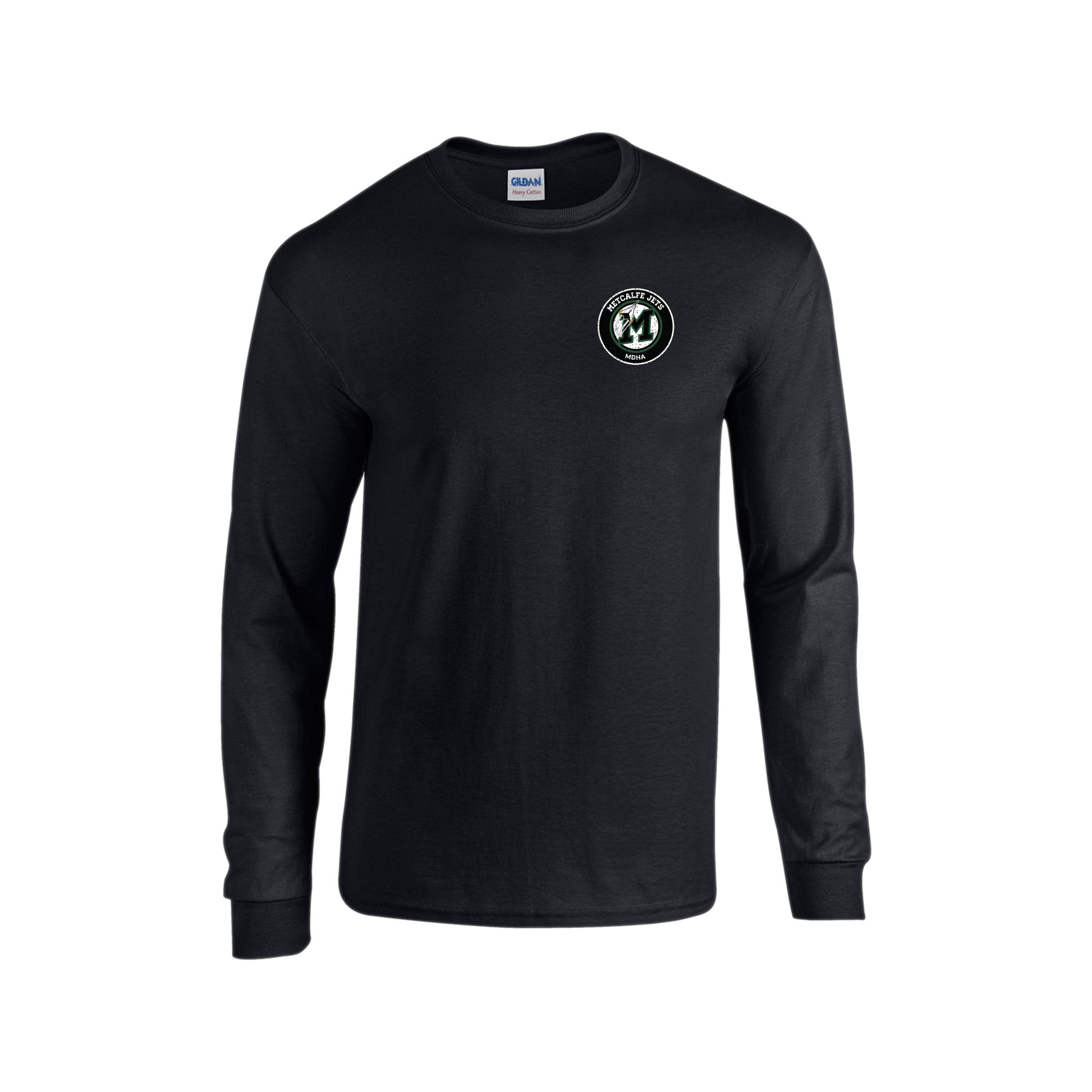 METCALFE JETS - Long Sleeve Cotton Tee
