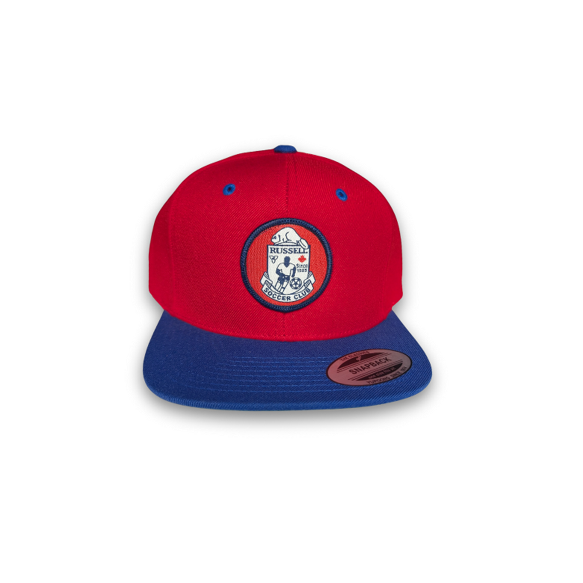 RUSSELL SOCCER CLUB - Flat Bill Snapback Limited Edition Cap