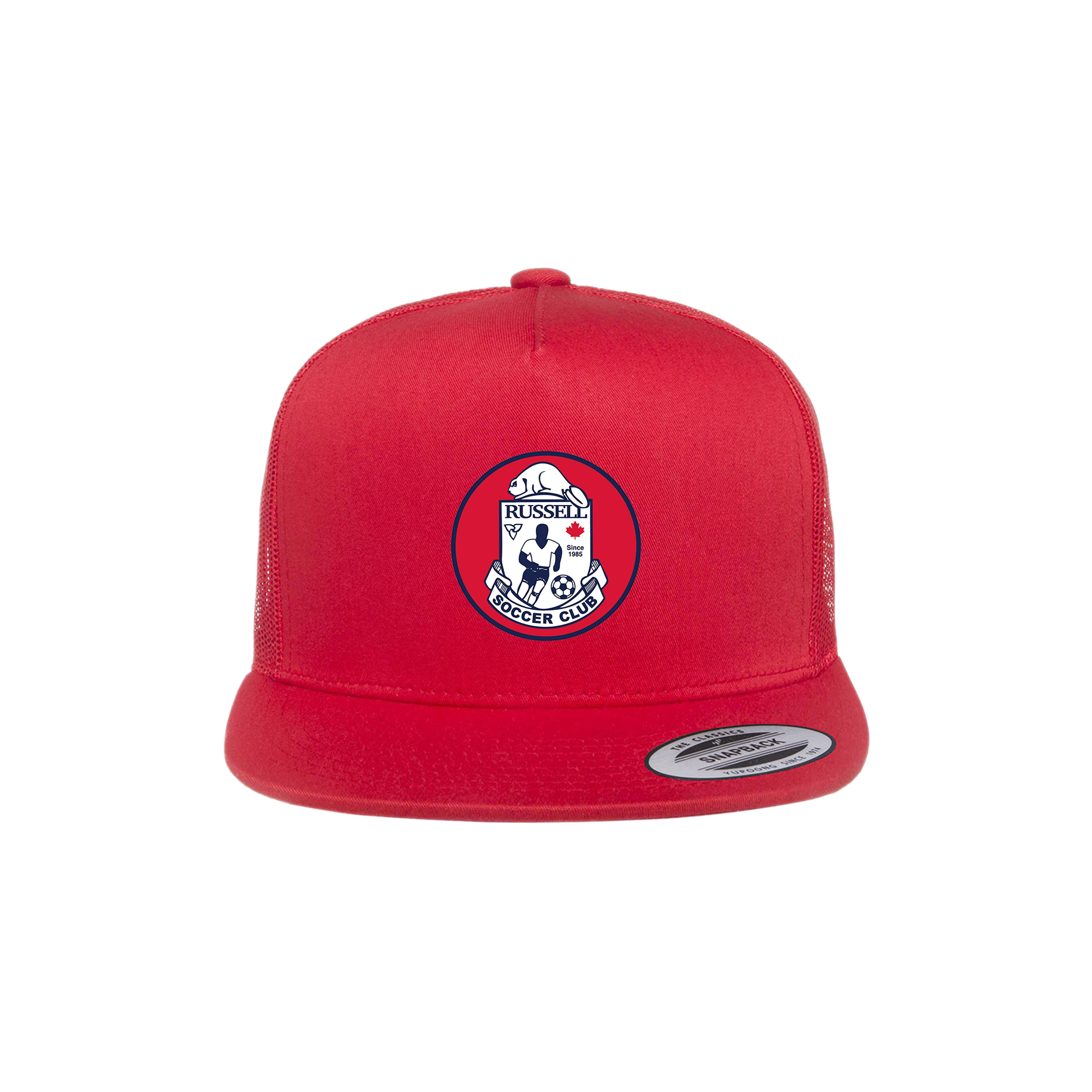 RUSSELL SOCCER CLUB - Flat Brim Cap