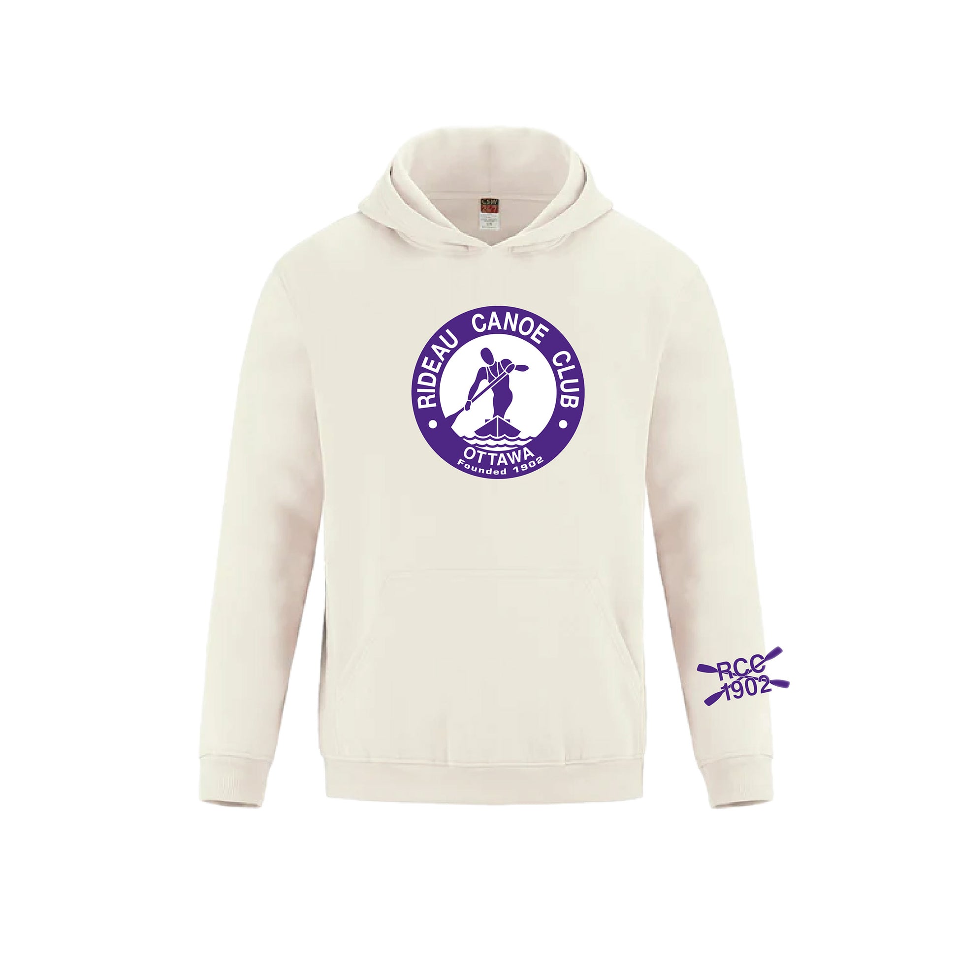 RIDEAU CANOE CLUB - Full Logo Hooded Sweatshirt