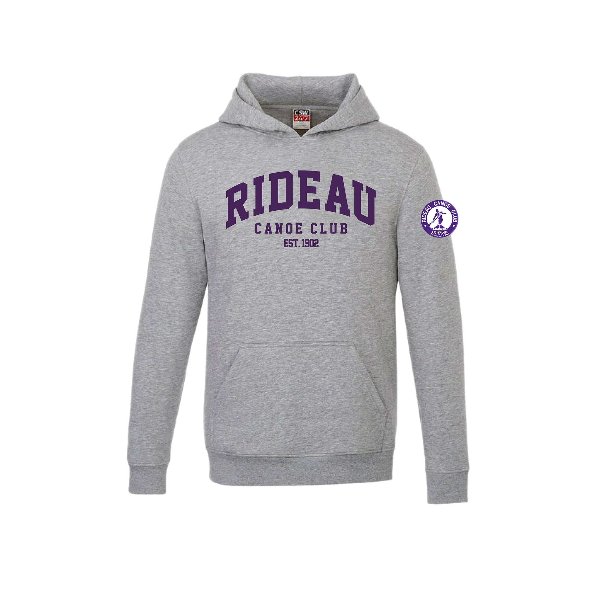 RIDEAU CANOE CLUB - Twill Hooded Sweatshirt