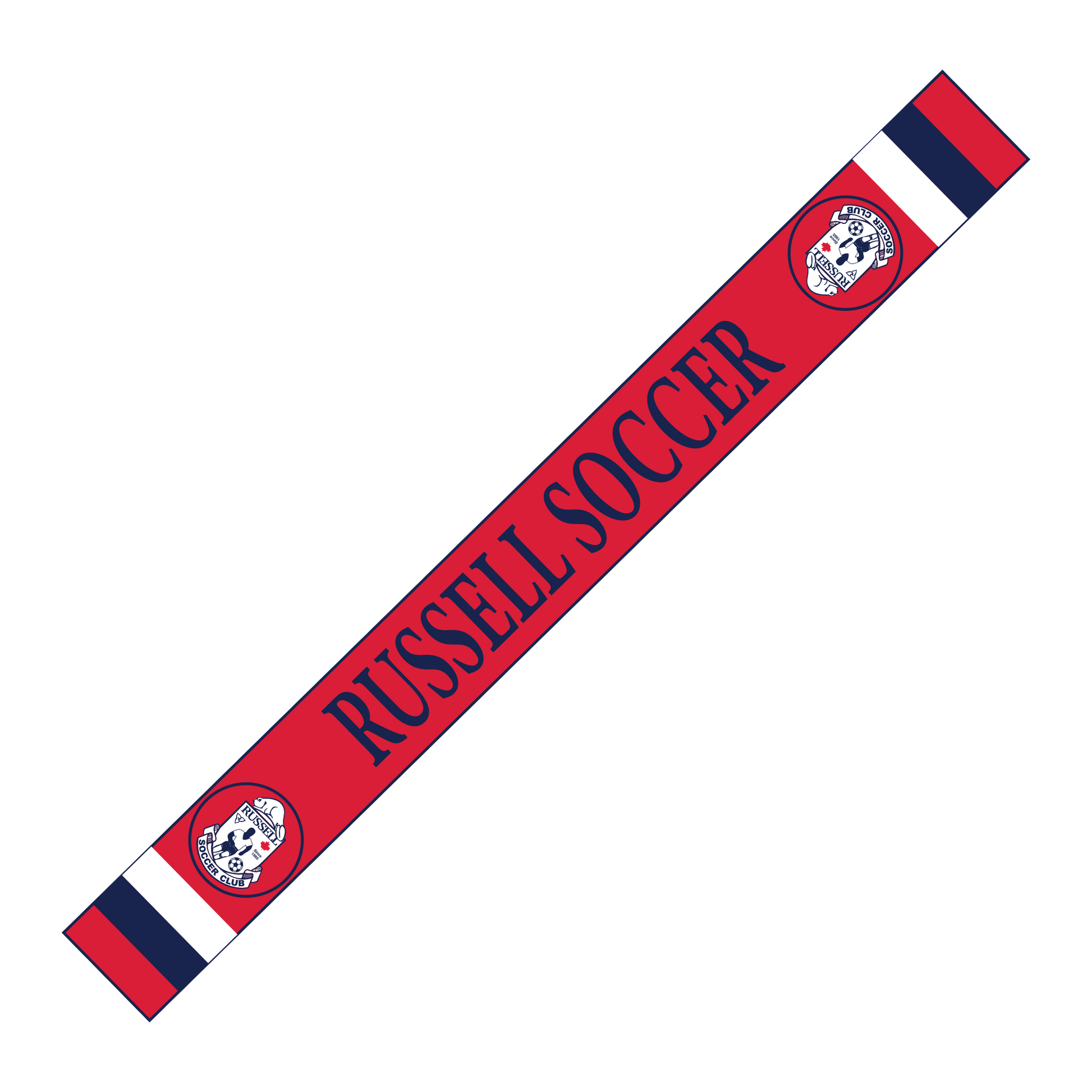 RUSSELL SOCCER CLUB - Scarf