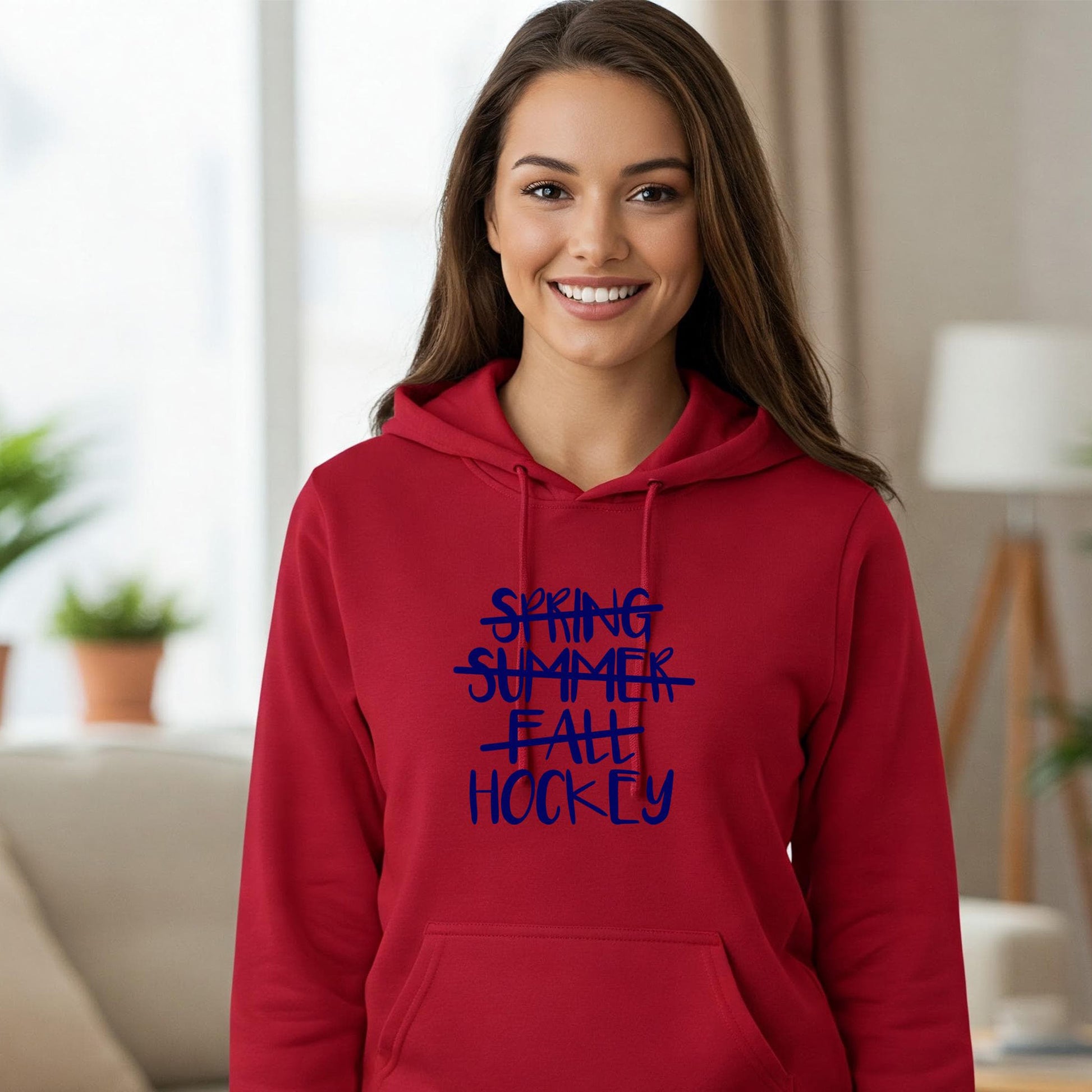 SPRING SUMMER FALL HOCKEY Sweatshirt - Crewneck & Hoodie