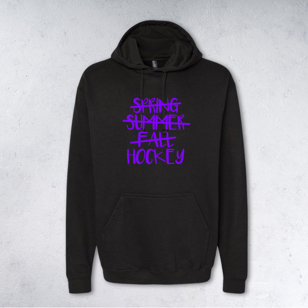 SPRING SUMMER FALL HOCKEY Sweatshirt - Crewneck & Hoodie
