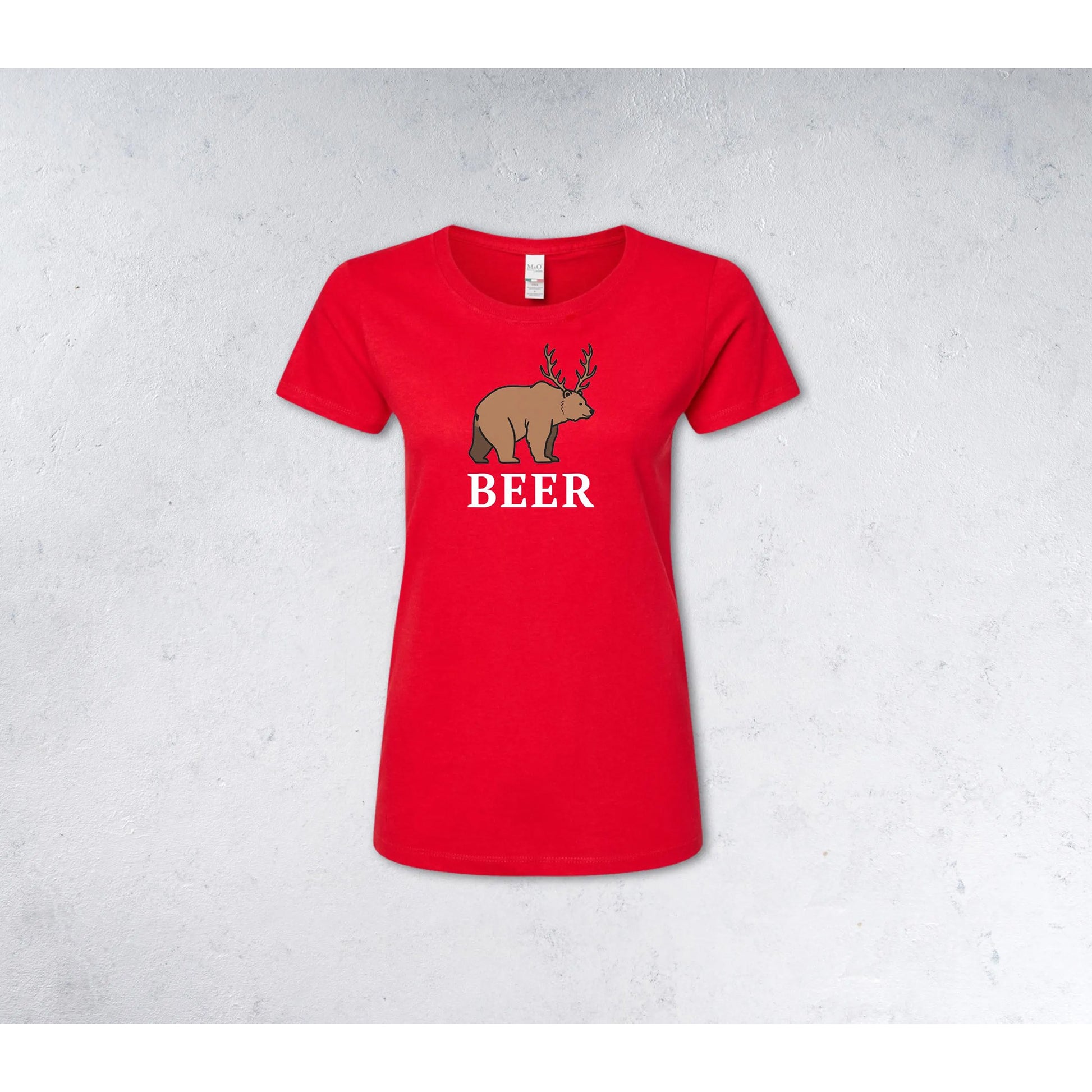 BEER - T-shirt (Women's & Men's) - red