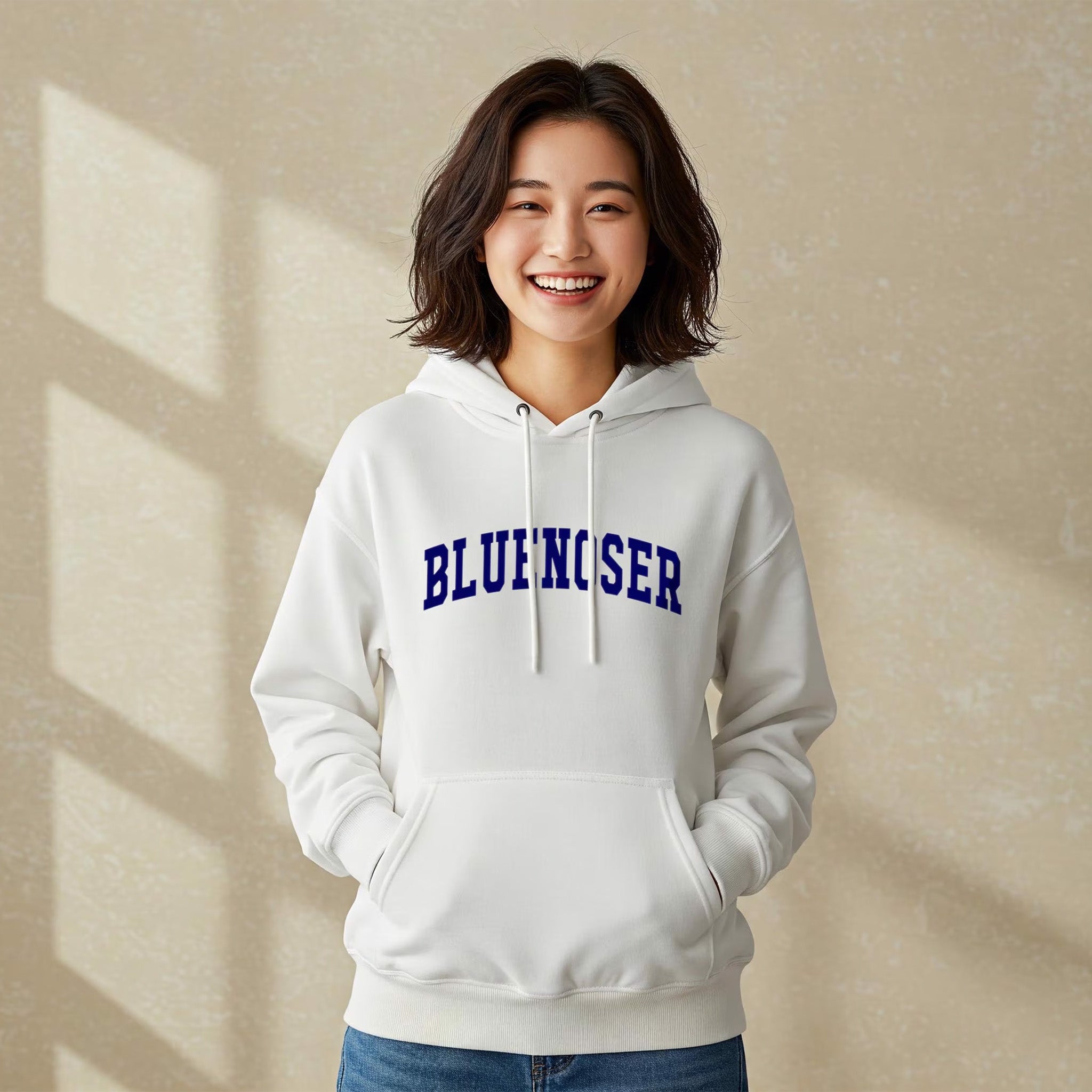 BLUENOSER - Crewneck & Hoodie - white