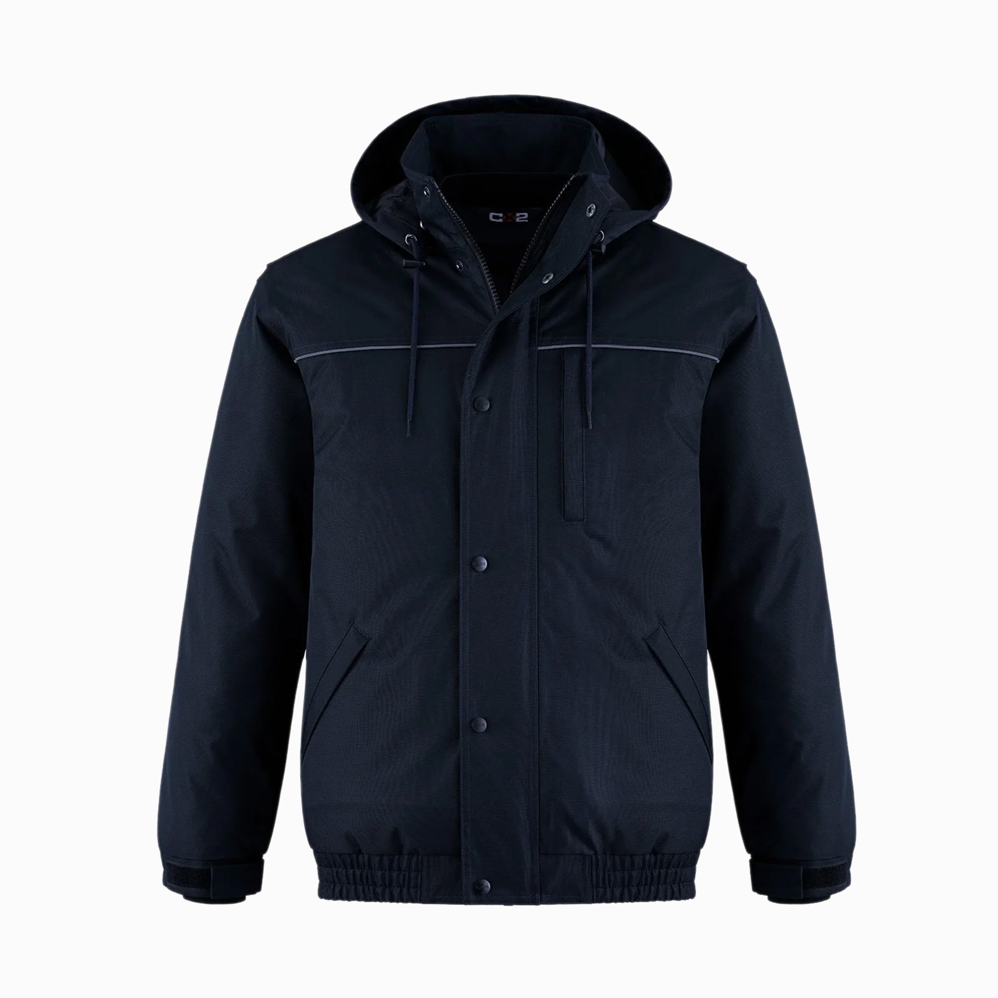 BONA - Extreme - Heavy Duty 3 in 1 Bomber Jacket w/ Detachable Hood