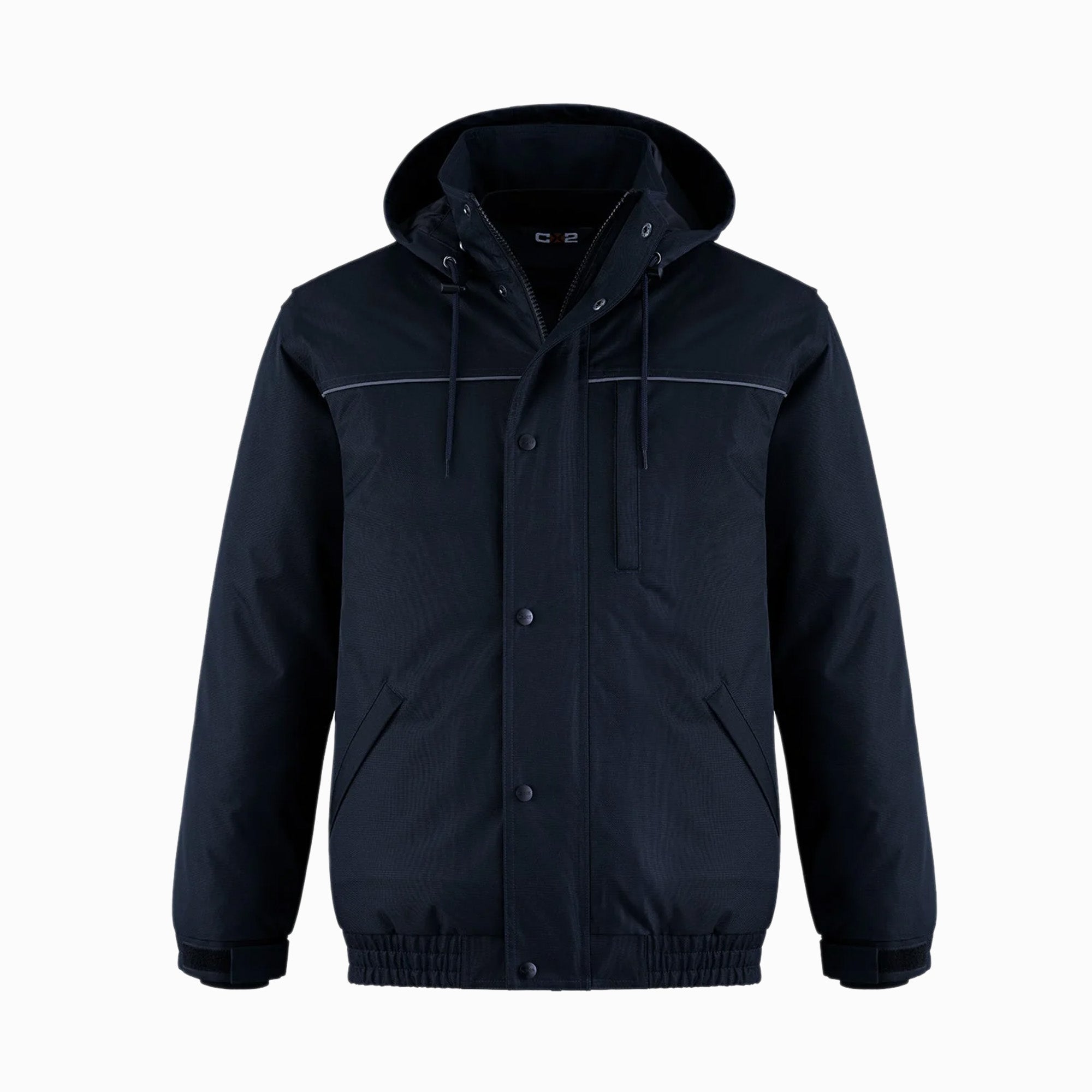 BONA - Extreme - Heavy Duty 3 in 1 Bomber Jacket w/ Detachable Hood