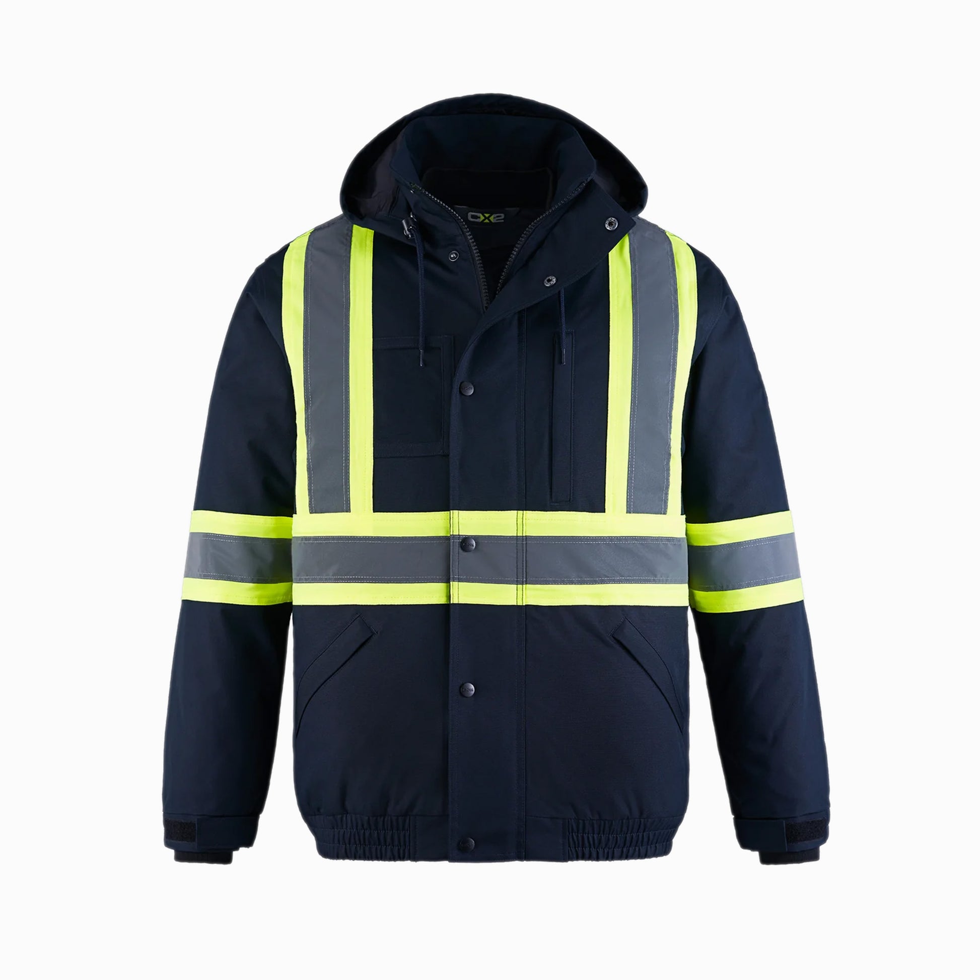 BONA - Hi-Viz 3 in 1 Bomber Jacket w/ Detachable Hood