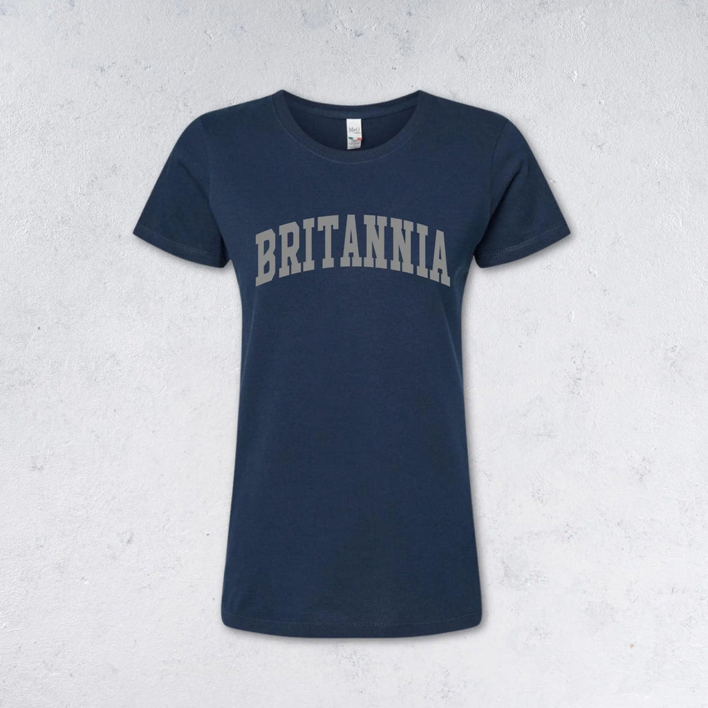 BRITANNIA - T-shirt (Women's & Men's) - navy