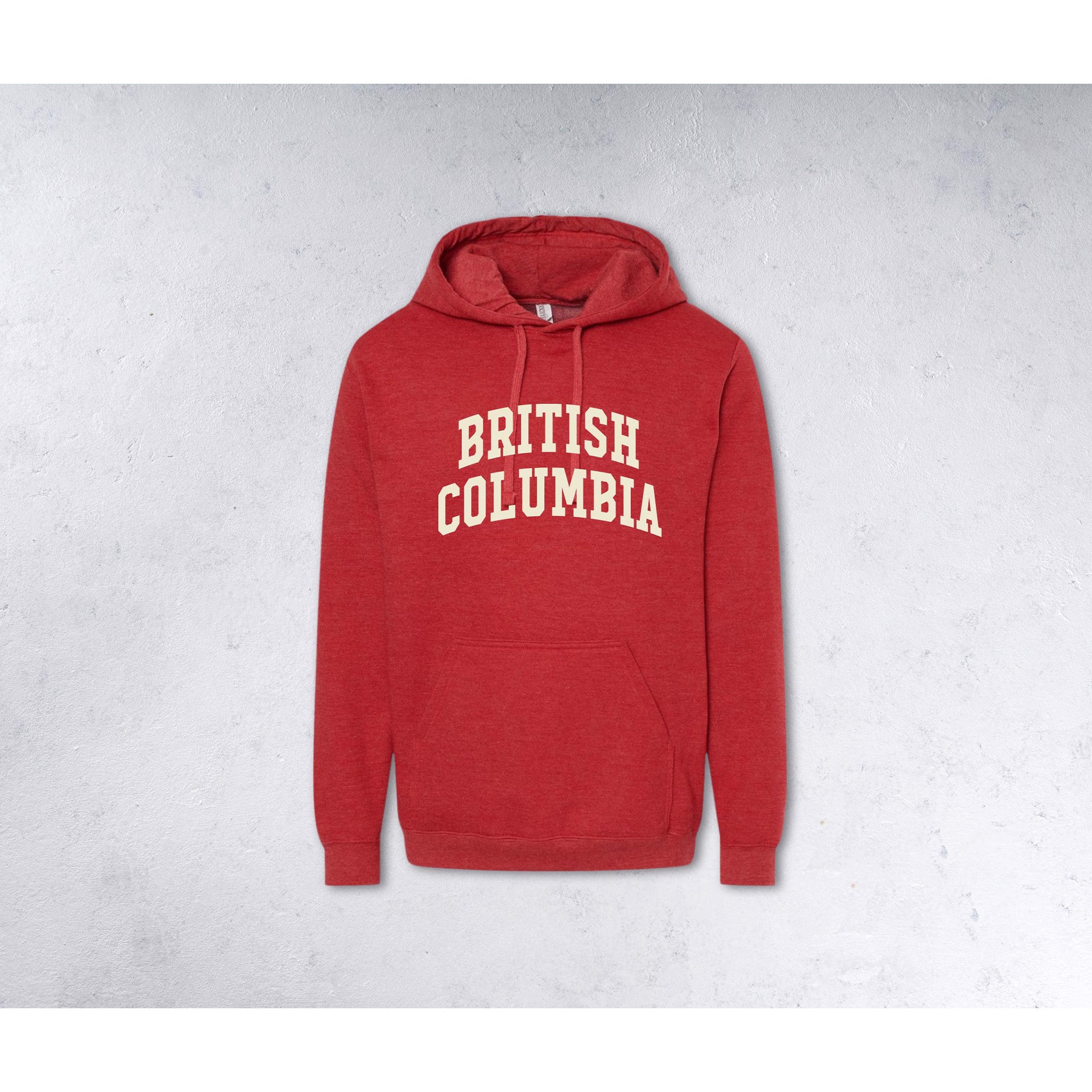 BRITISH COLUMBIA - Hoodie - red