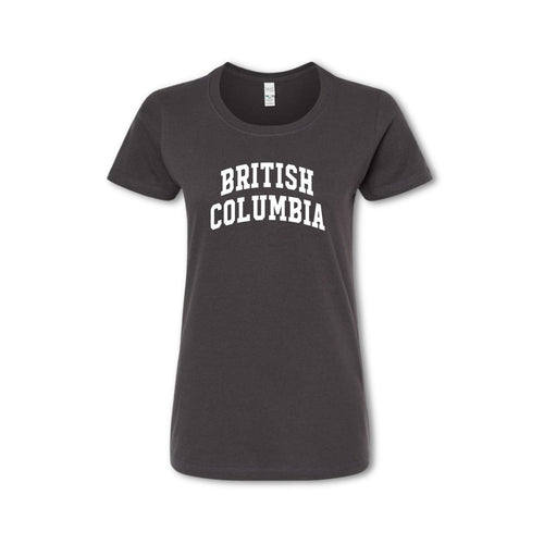 BRITISH COLUMBIA - T-shirt (Women's) - grey