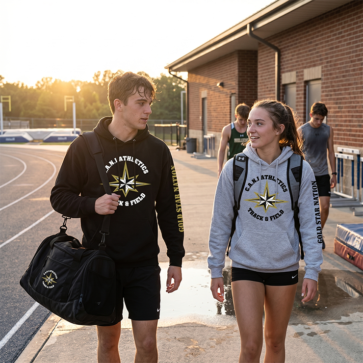 CANI Athletics - Track & Field Cotton Hoodie