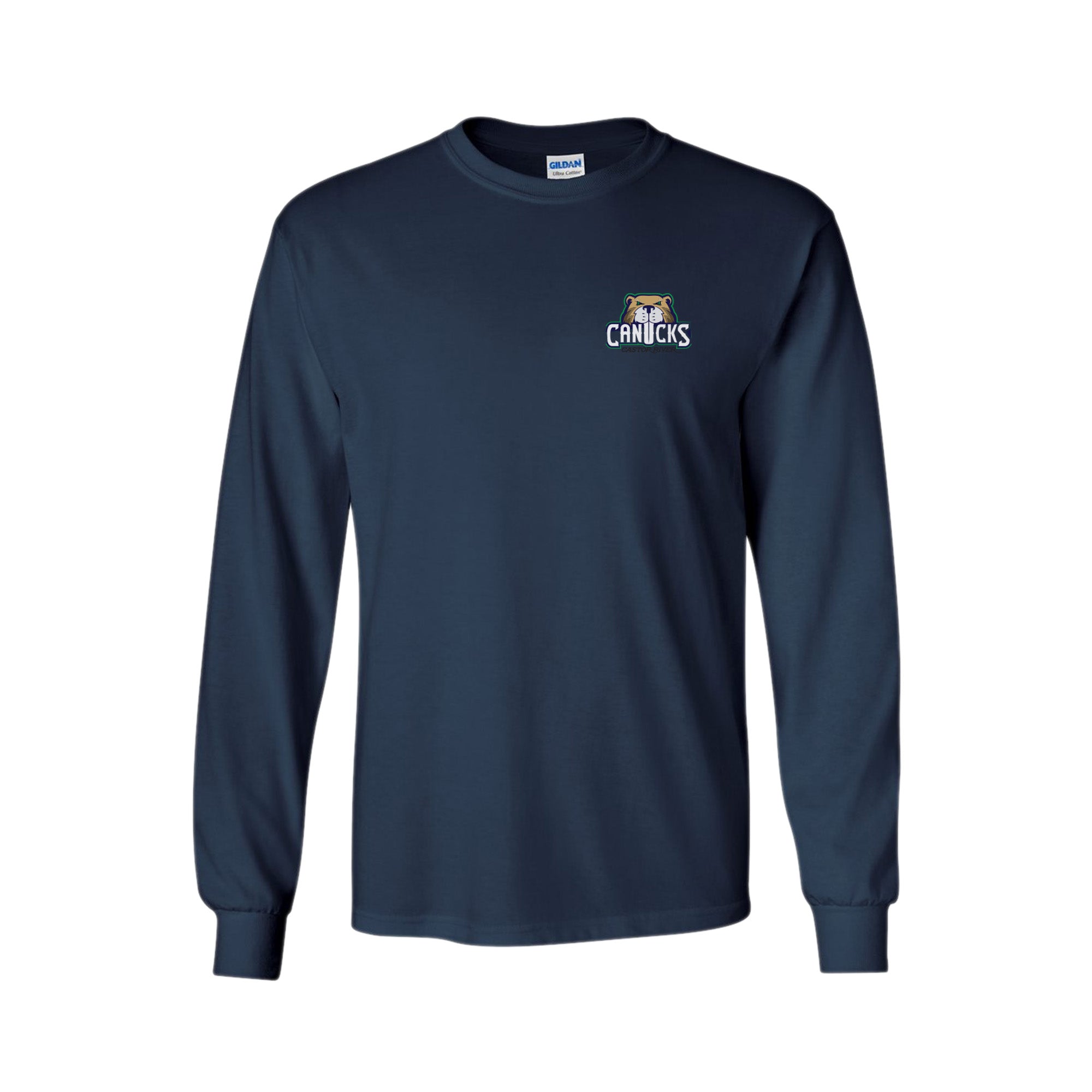 CASTOR RIVER CANUCKS - Long Sleeve Cotton T-Shirt