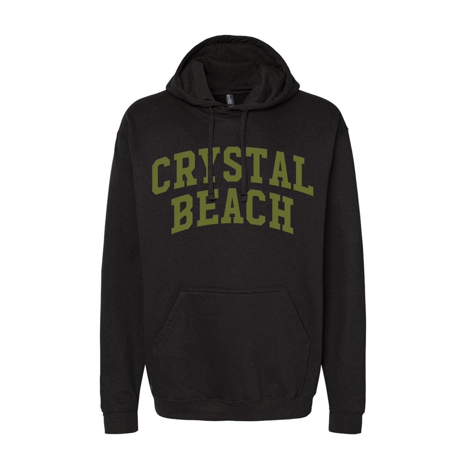 CRYSTAL BEACH - Crewneck & Hoodie black