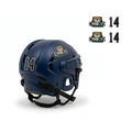 CASTOR RIVER CANUCKS - Helmet Stickers