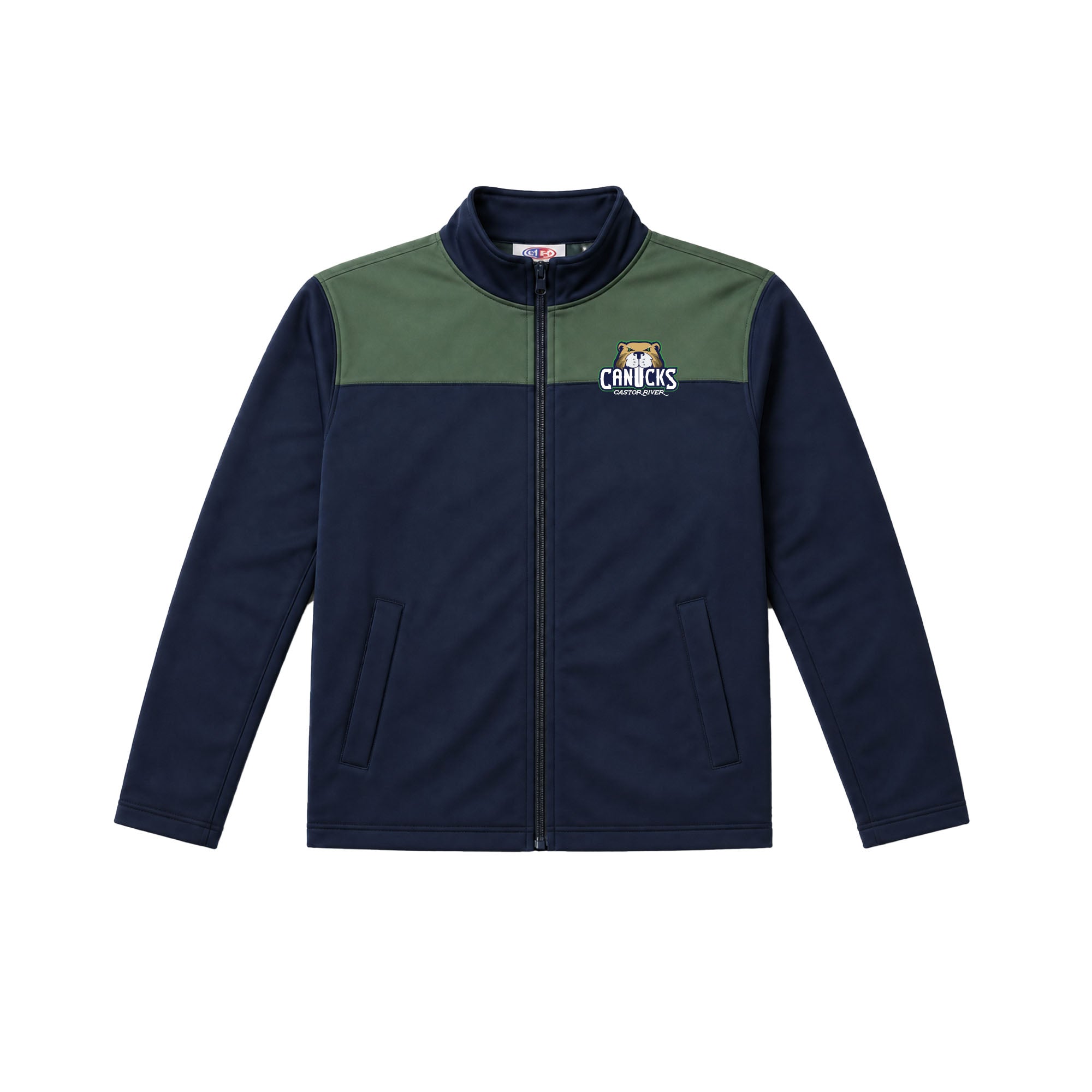 CASTOR RIVER CANUCKS - Sublimated Full Zip Jacket (Adult Small)