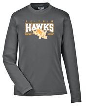 Load image into Gallery viewer, LEITRIM HAWKS - Dri-FIT Long Sleeve Shirt (Sticks Logo)
