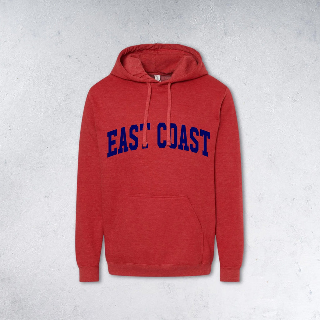 EAST COAST - Crewneck & Hoodie - red