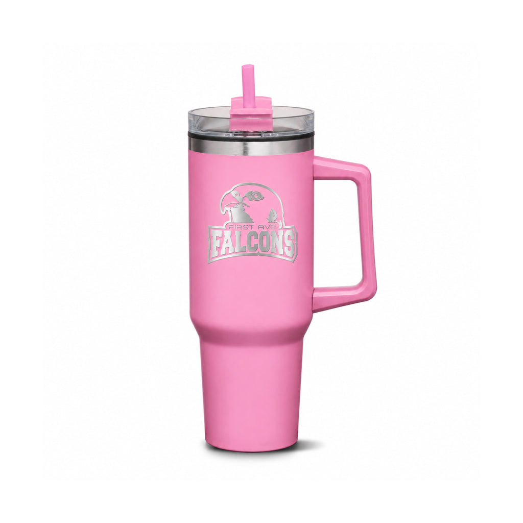 FIRST AVENUE - Travel Mug with Straw (40oz)