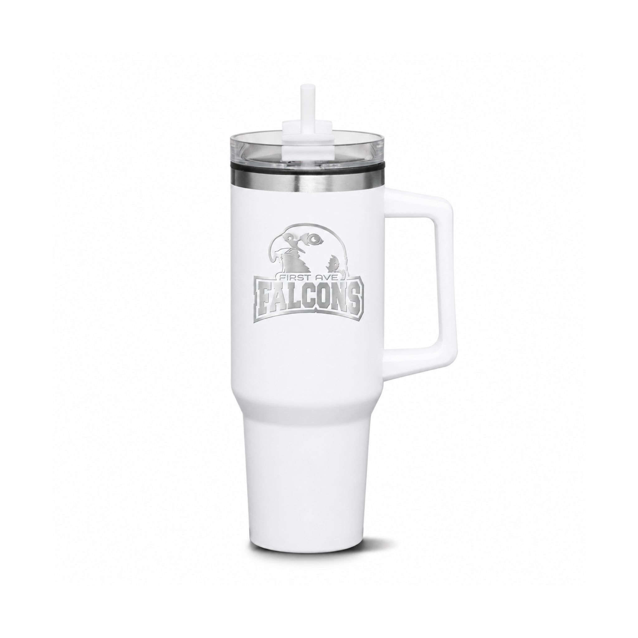 FIRST AVENUE - Travel Mug with Straw (40oz)