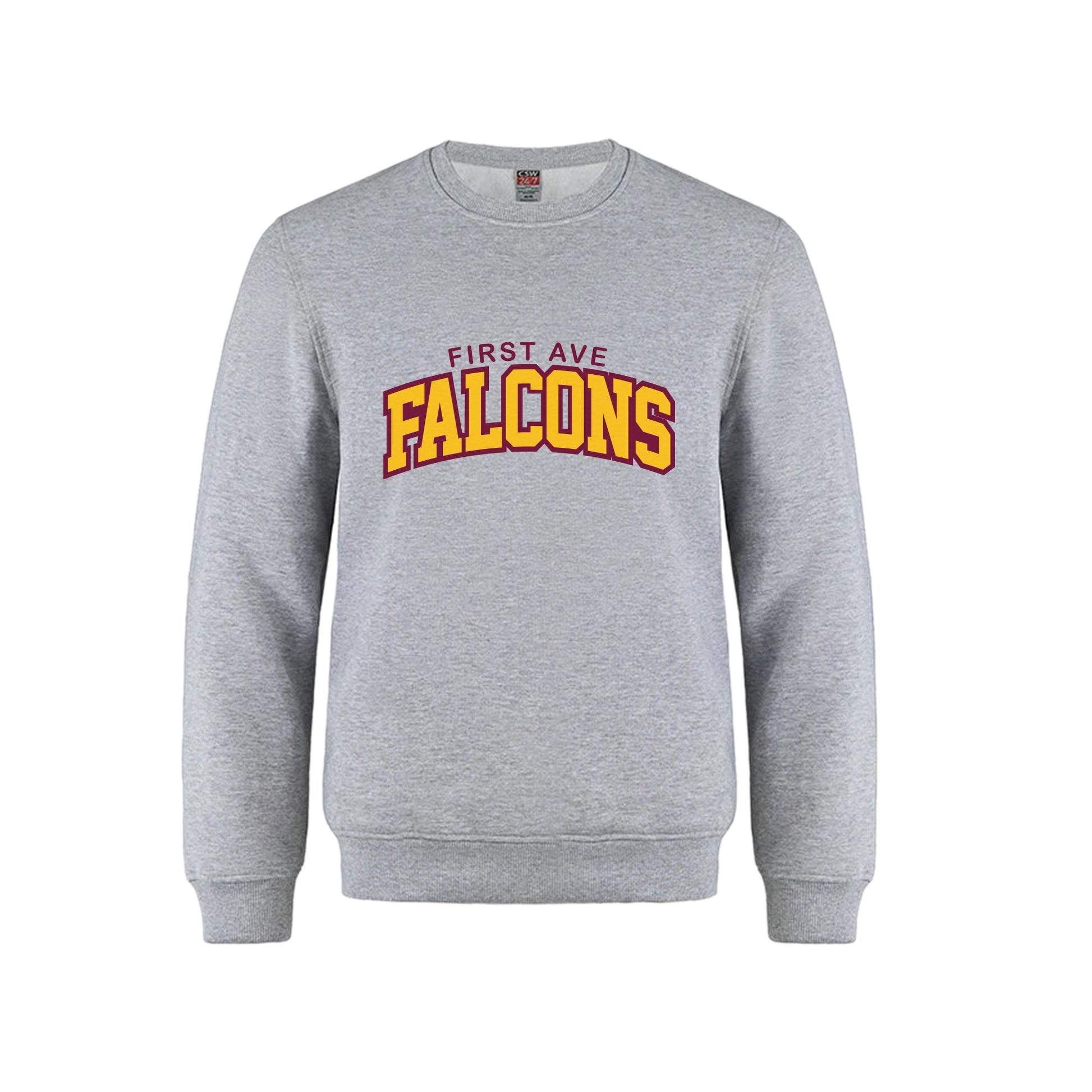 FIRST AVENUE PUBLIC SCHOOL - Varsity Crewneck Sweatshirt