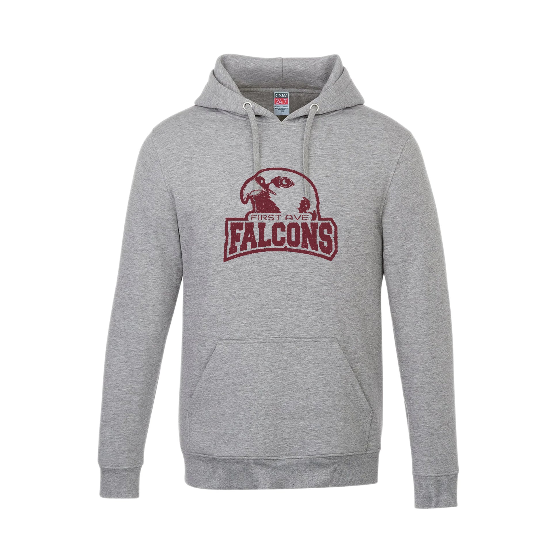 FIRST AVENUE PUBLIC SCHOOL - Pullover Hooded Sweatshirt with Pocket