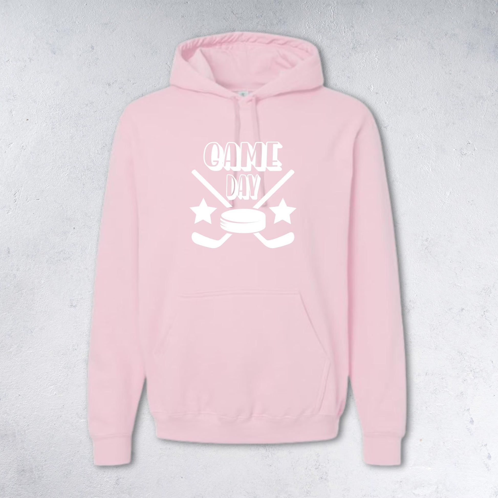 GAME DAY Hockey Sweatshirt - Crewneck & Hoodie pink