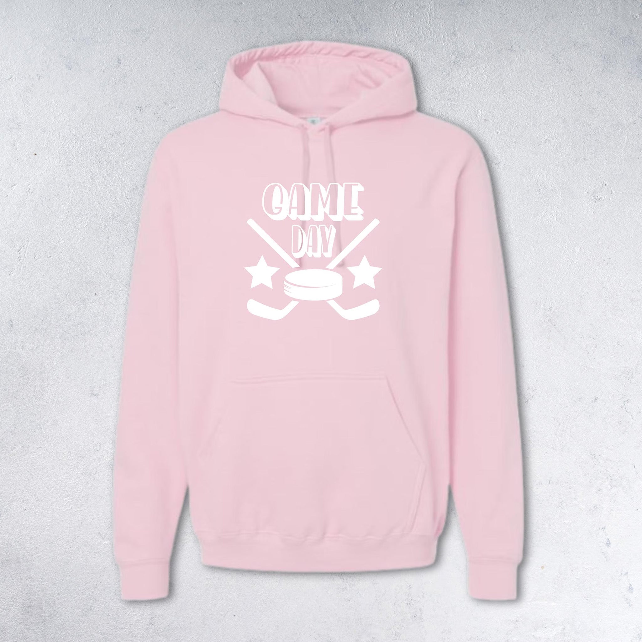 GAME DAY Hockey Sweatshirt - Crewneck & Hoodie pink