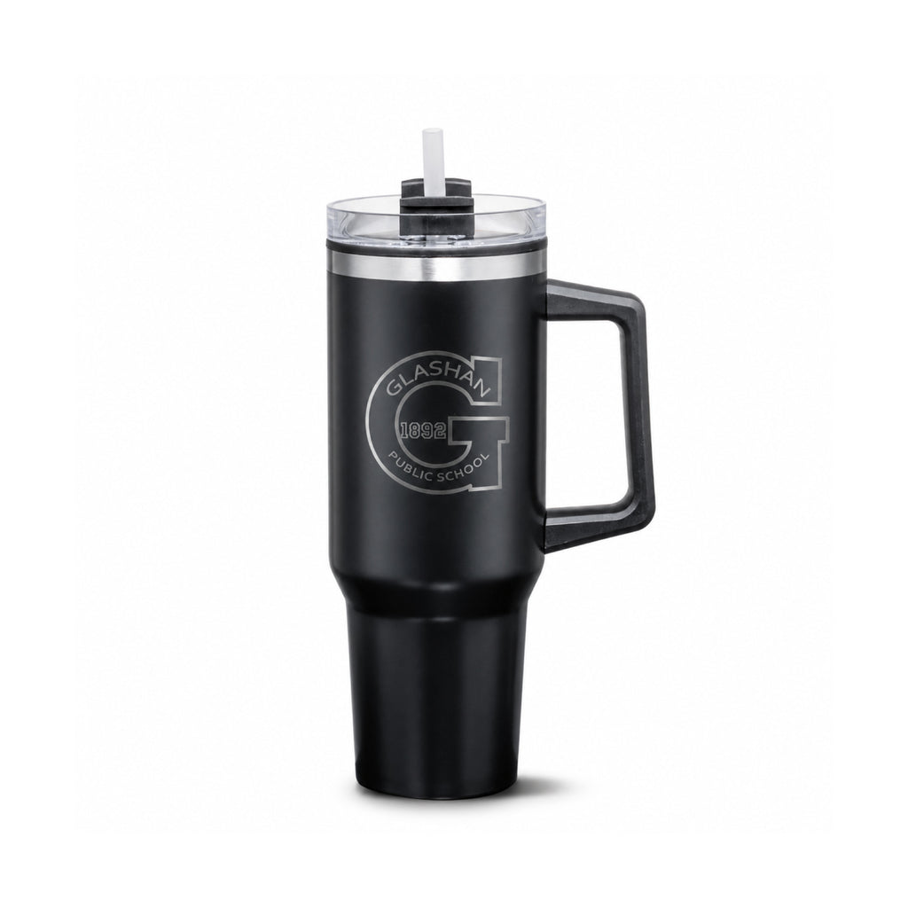 GLASHAN - Travel Mug with Straw (40oz)