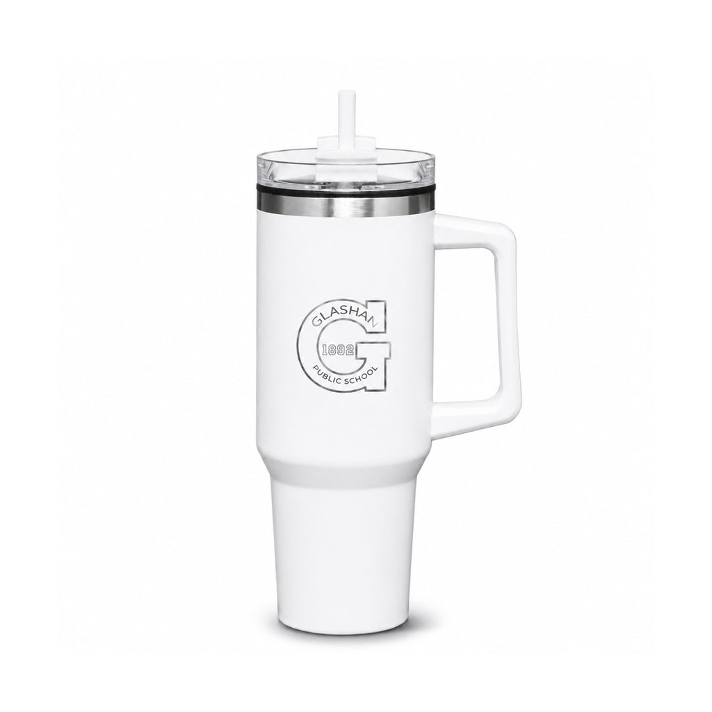 GLASHAN - Travel Mug with Straw (40oz)