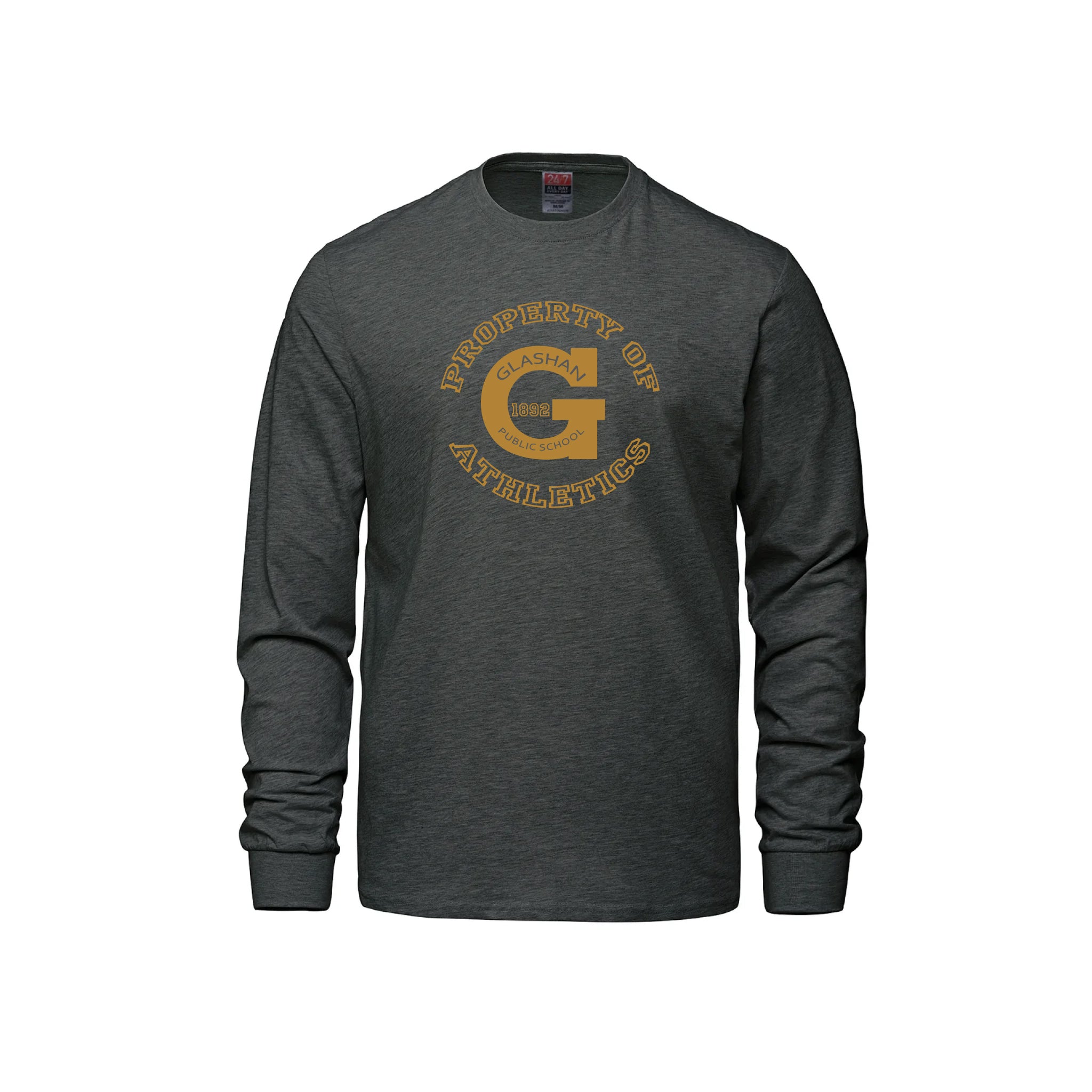 GLASHAN PUBLIC SCHOOL - Cotton Long Sleeve (Athletics)