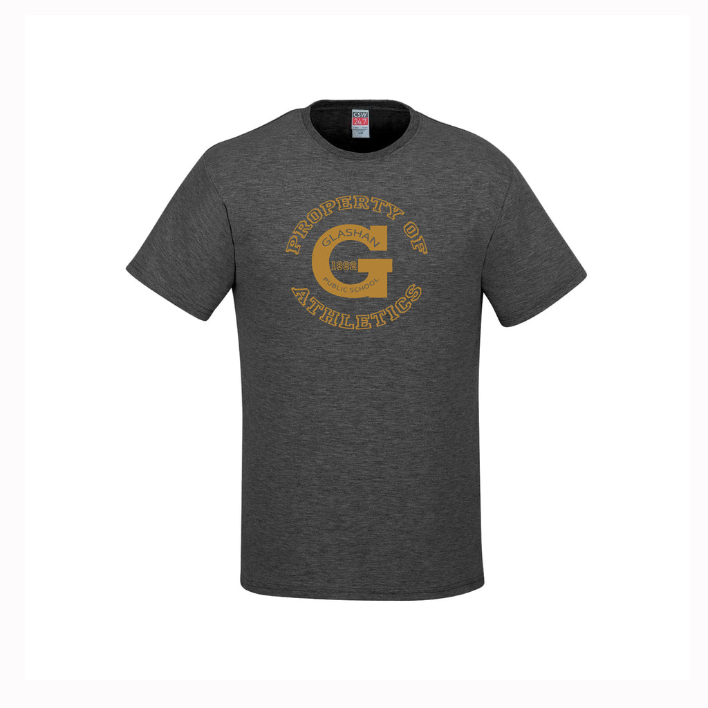 GLASHAN PUBLIC SCHOOL - Cotton T-Shirt (Athletic)