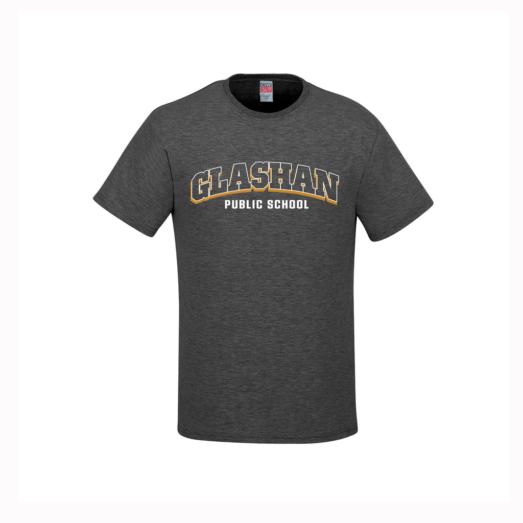 GLASHAN PUBLIC SCHOOL - Cotton T-Shirt (Text)