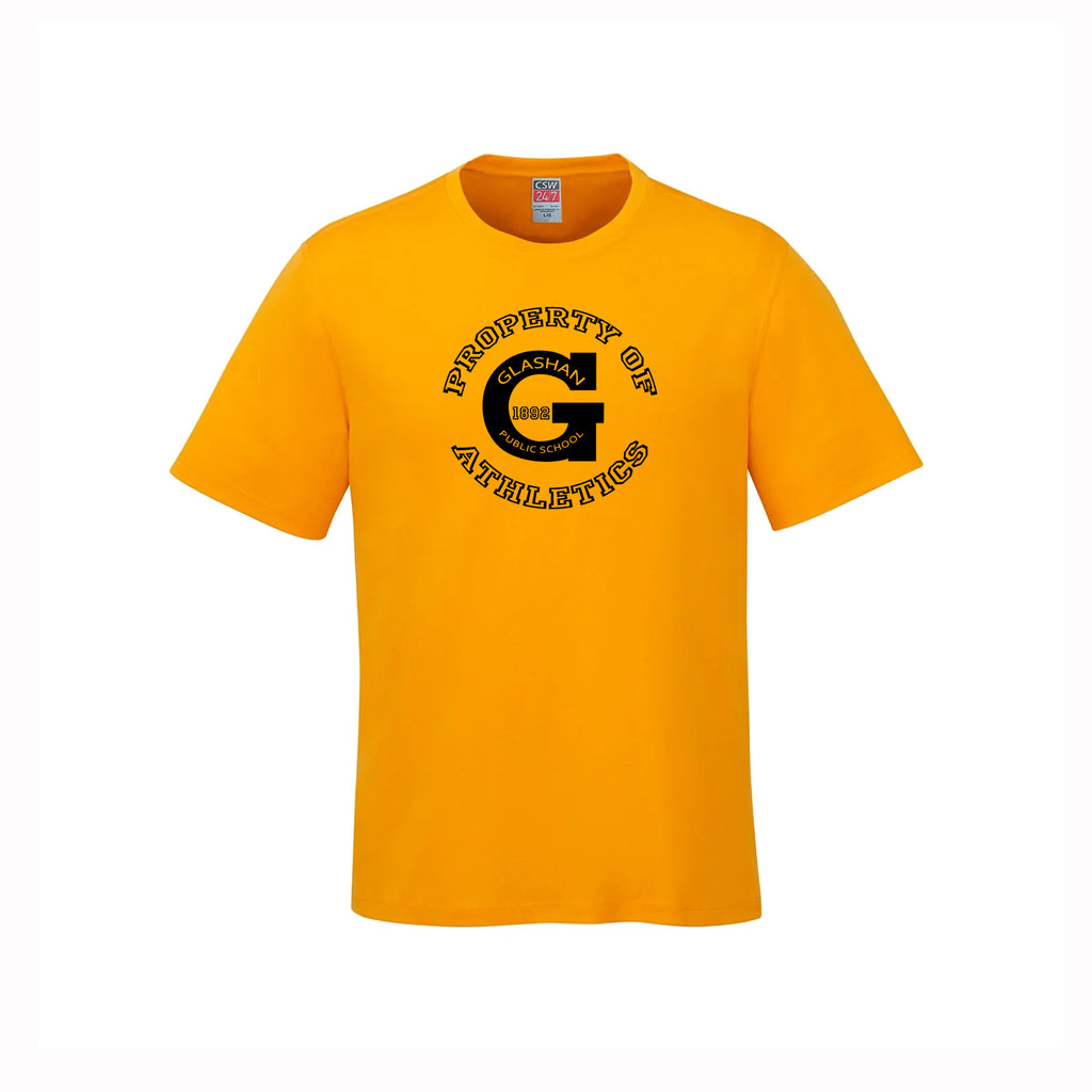 GLASHAN PUBLIC SCHOOL - Cotton T-Shirt (Athletic)