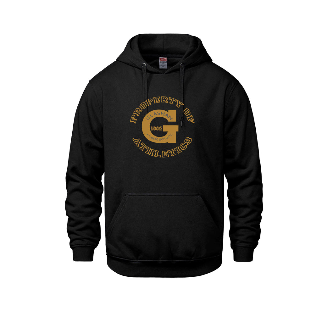 GLASHAN PUBLIC SCHOOL - Hoodie with Pocket (Athletic)
