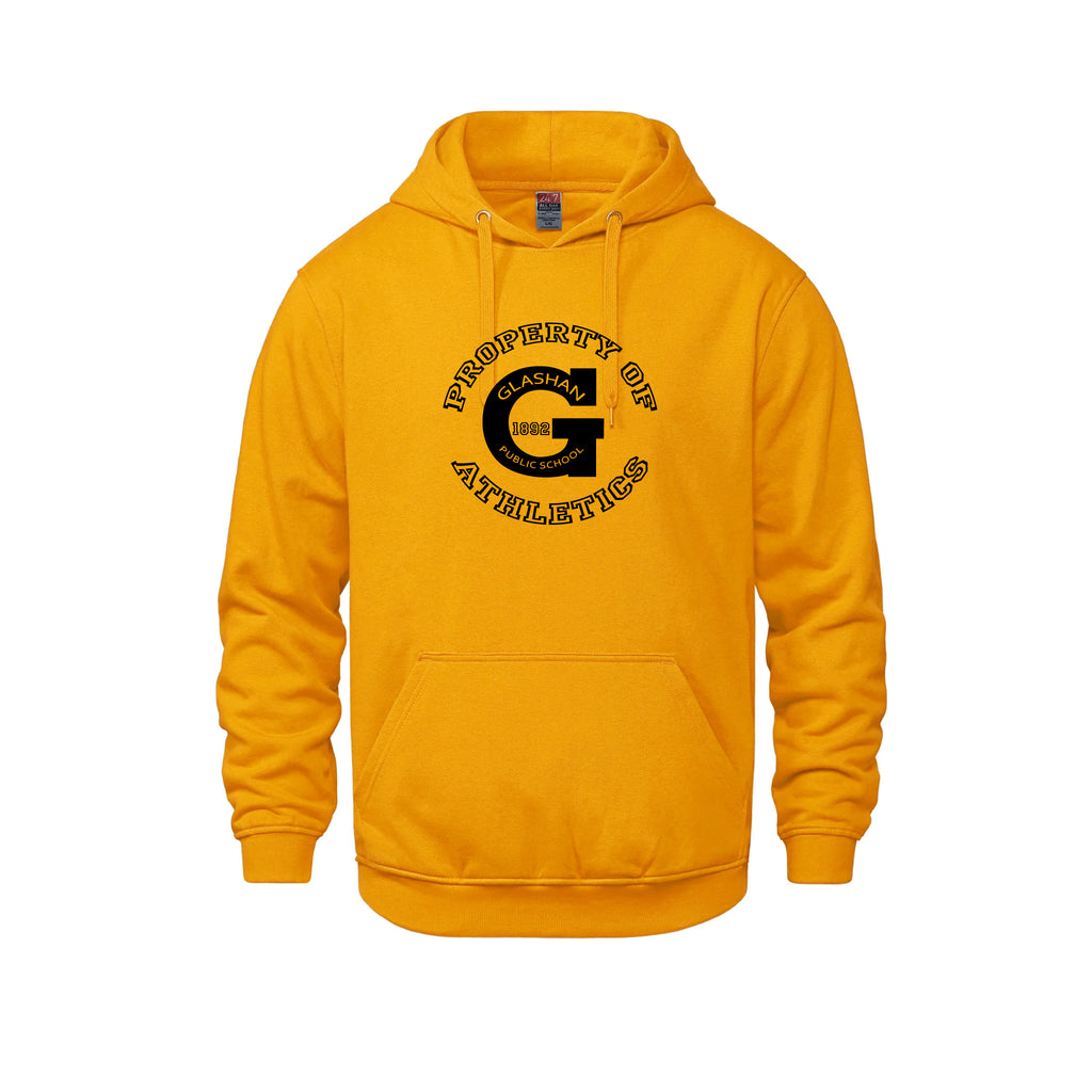 GLASHAN PUBLIC SCHOOL - Hoodie with Pocket (Athletic)