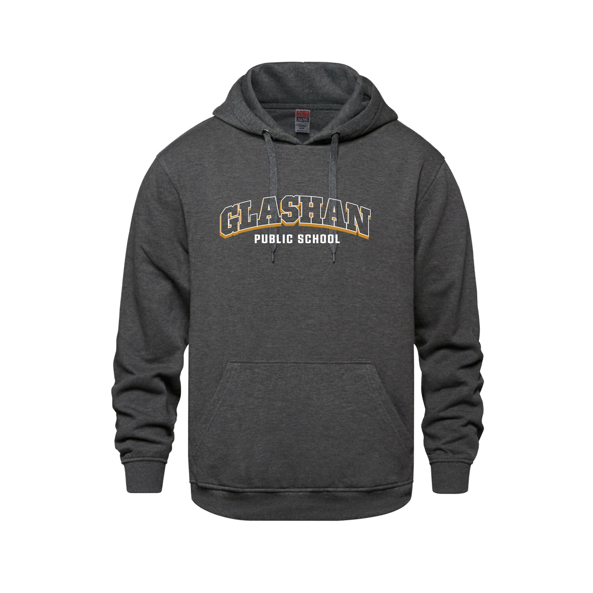 GLASHAN PUBLIC SCHOOL - Hoodie with Pocket (Text)