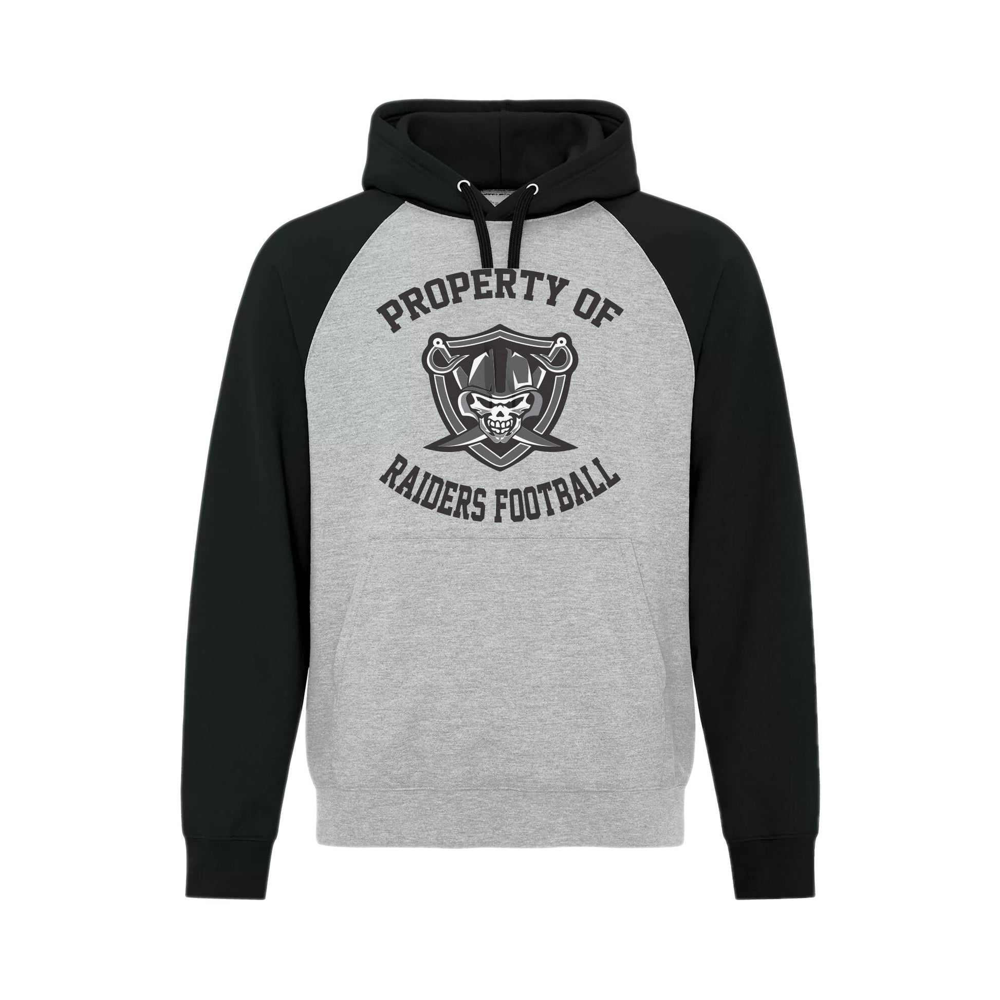 GLOUCESTER RAIDERS FOOTBALL - 2 Tone Cotton Hoodie