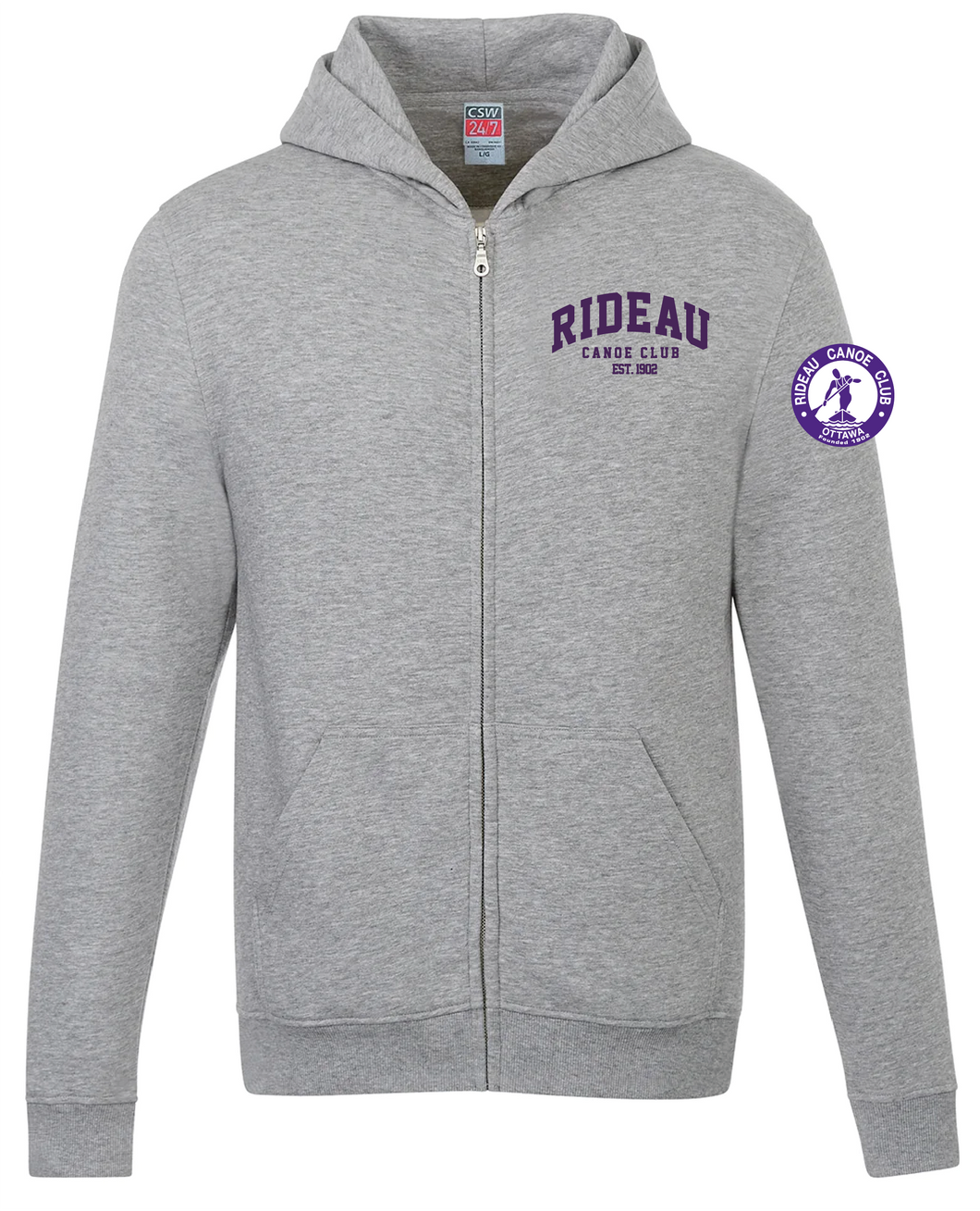 Rideau Canoe Club - Full-Zip Hooded Sweatshirt