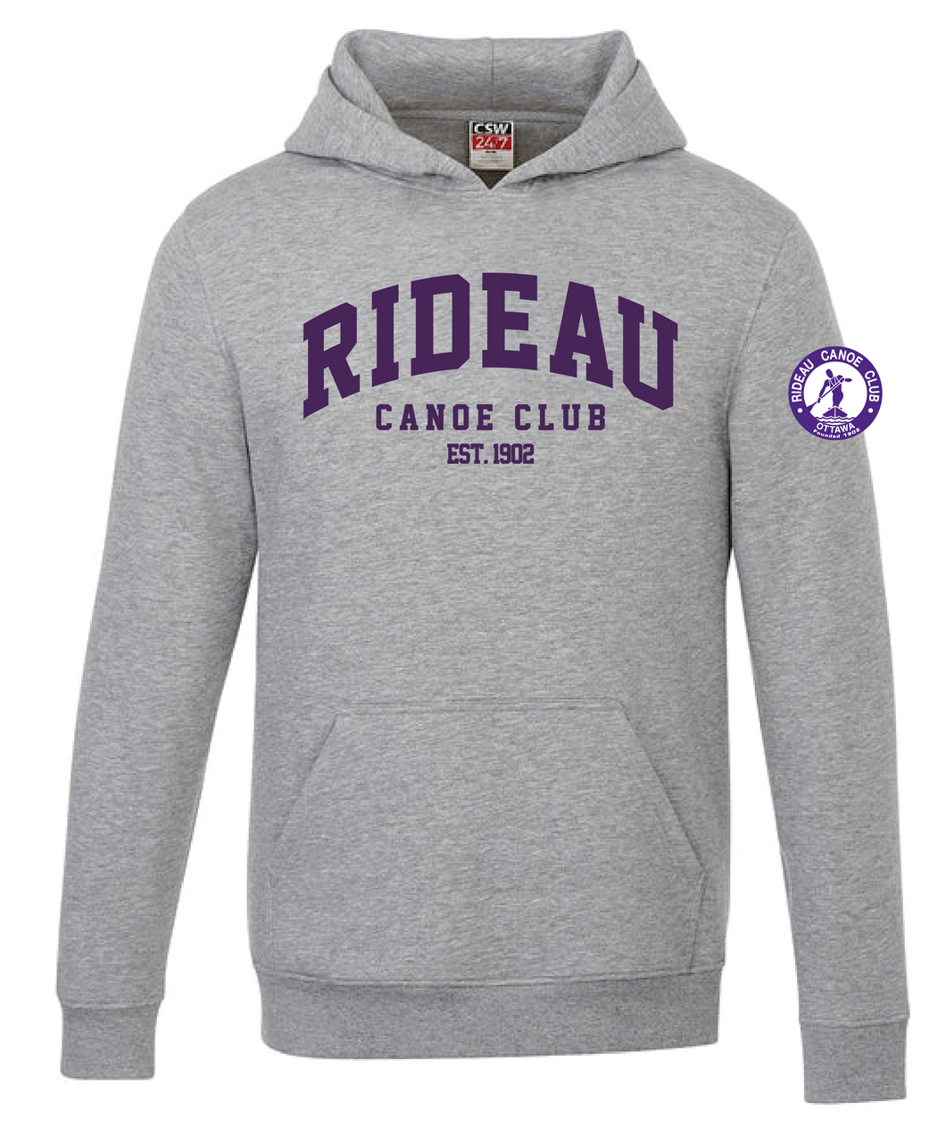 Rideau Canoe Club - TWILL Hooded Sweatshirt