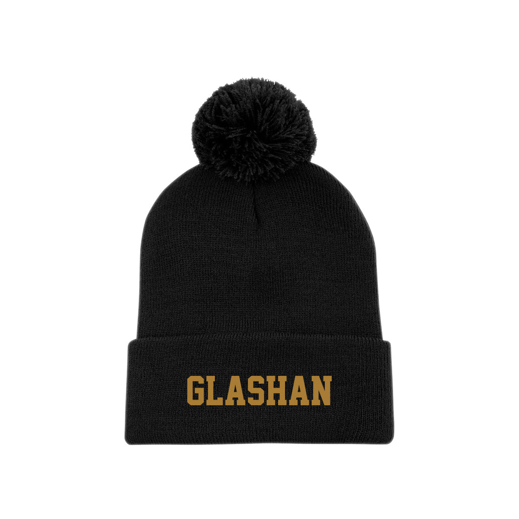 GLASHAN PUBLIC SCHOOL - Black Pom Toque