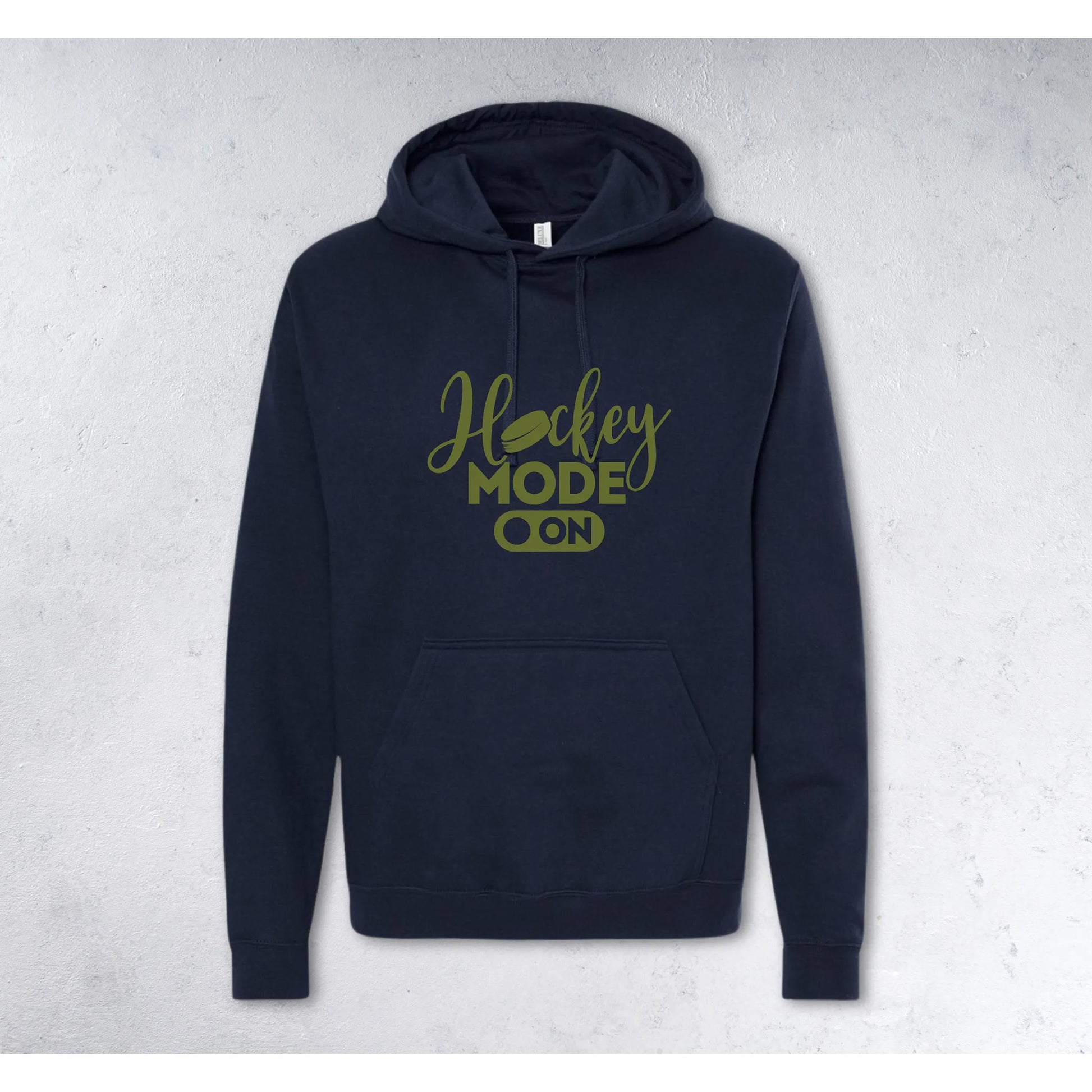 HOCKEY MODE - ON Sweatshirt - Crewneck & Hoodie - navy