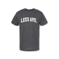 A gray t-shirt with 'LEES AVE.' printed in white across the chest.