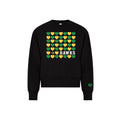 LEITRIM HAWKS - Cotton-Face Fleece Ladies’ Crewneck (Hearts)