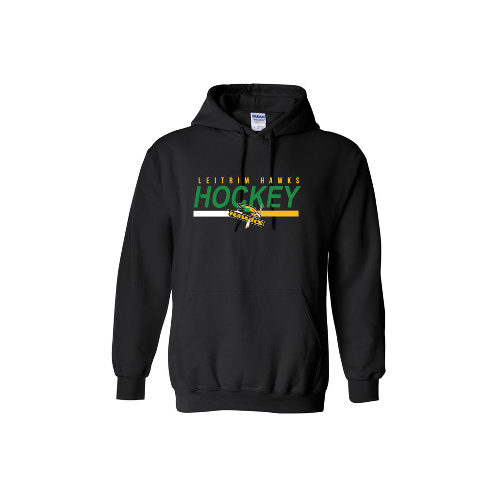LEITRIM HAWKS - Cotton Hoodie (Face Off)