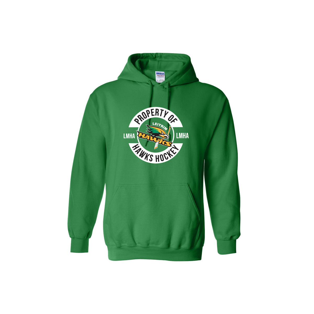 LEITRIM HAWKS - Cotton Hoodie (Property of)